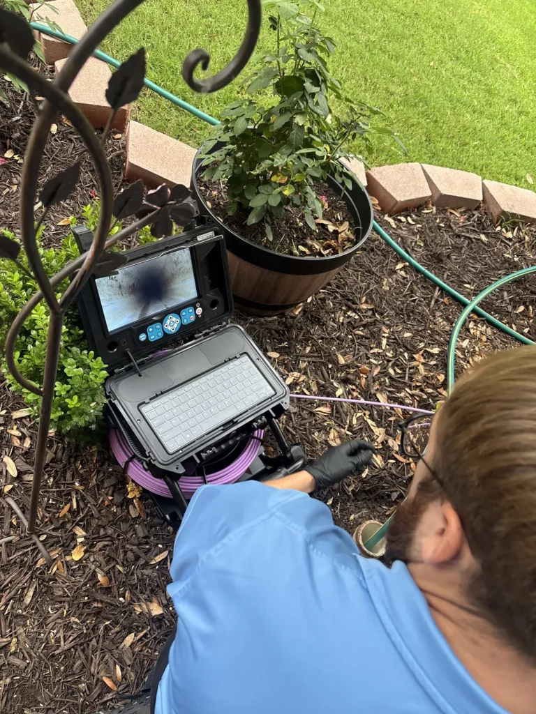 Sewer scope camera inspection plano TX - Buffalo Property Inspections