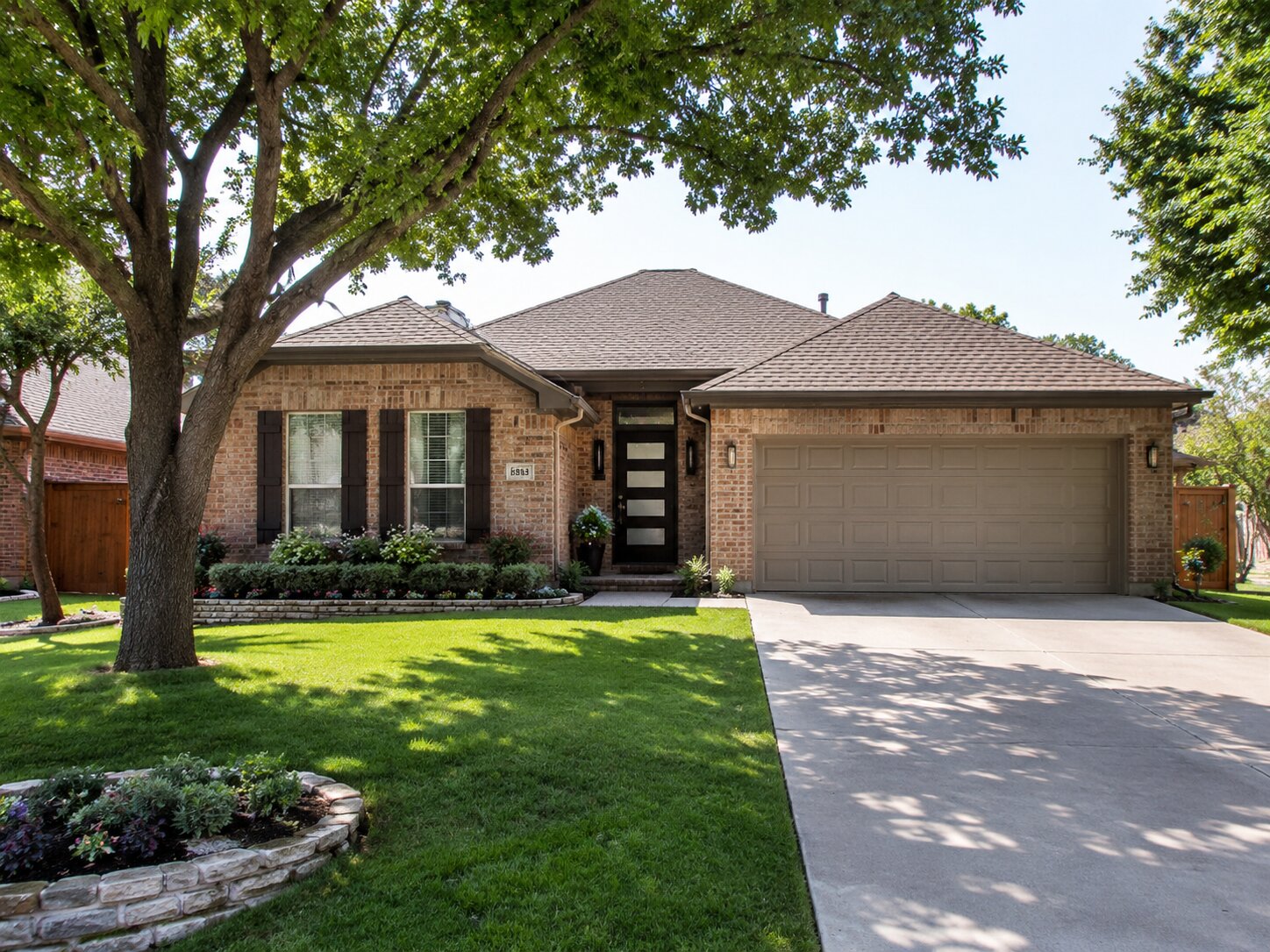 Suburban home inspection in Frisco, Dallas-Fort Worth Texas