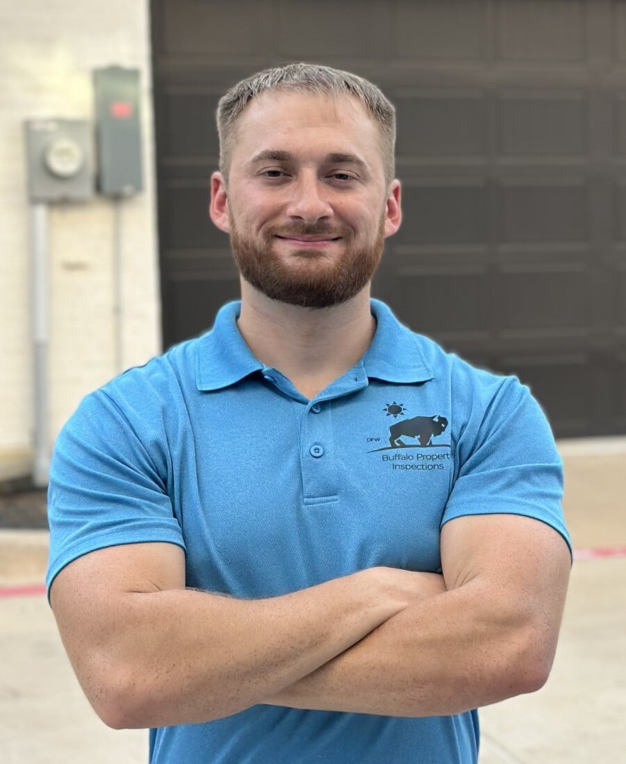 Ian Warren, head inspector and co-owner at Buffalo Property Inspections, Dallas-Fort Worth, TX (TREC #26517)